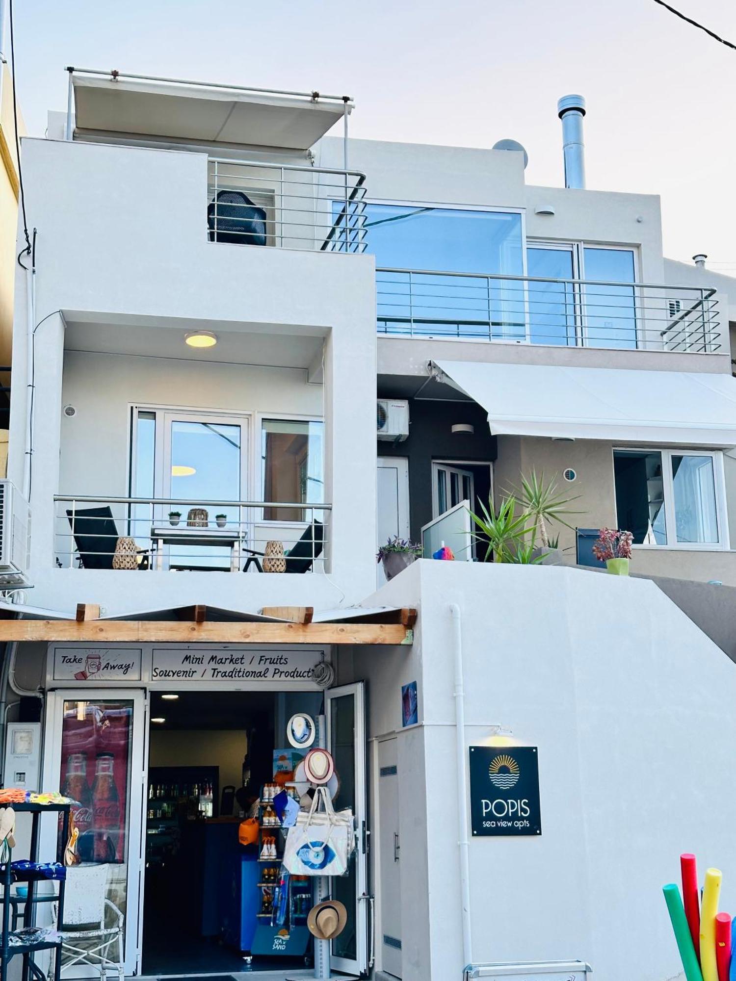 Popis Sea View Apartments Agia Pelagia 외부 사진