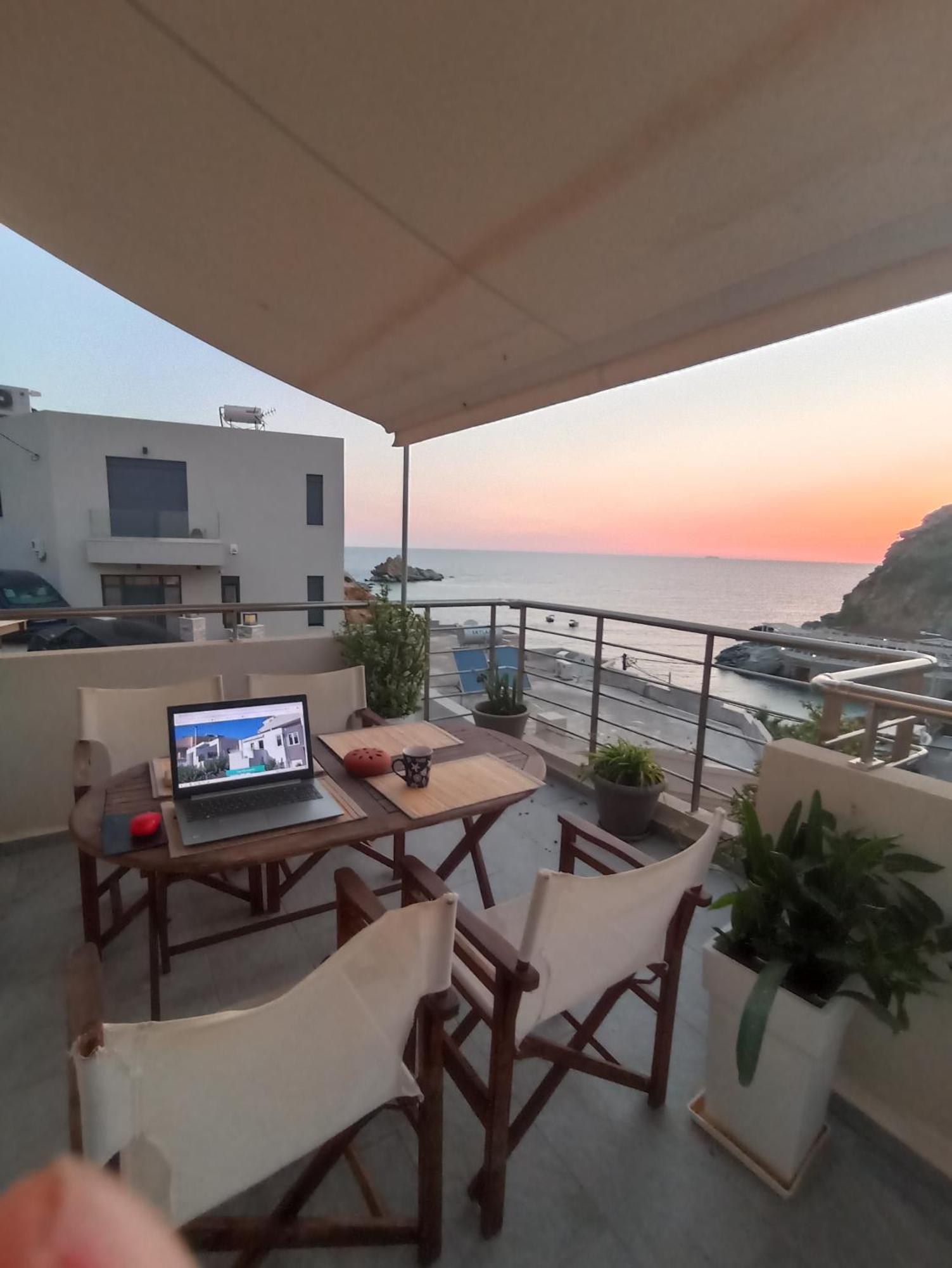 Popis Sea View Apartments Agia Pelagia 외부 사진