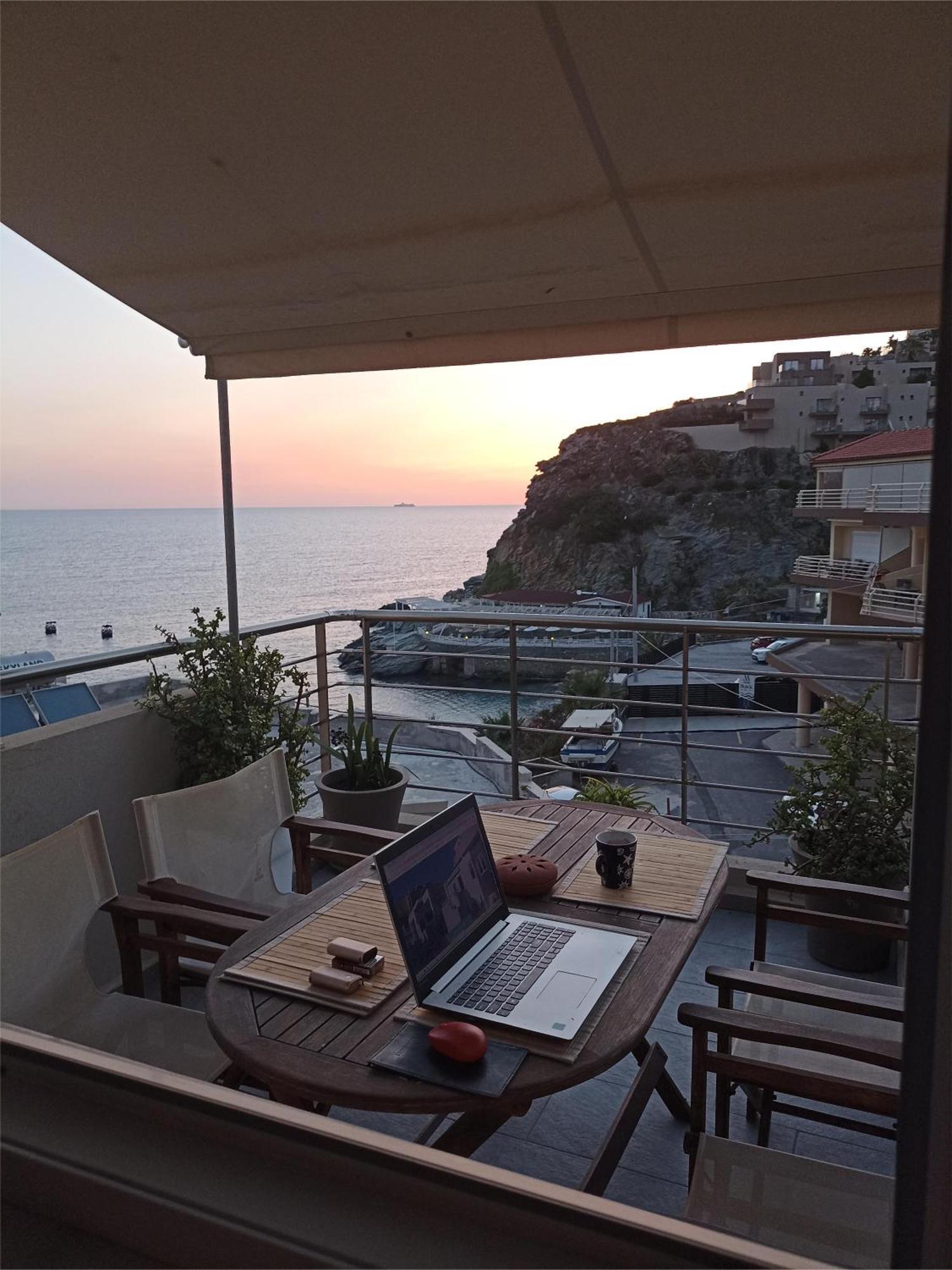 Popis Sea View Apartments Agia Pelagia 외부 사진