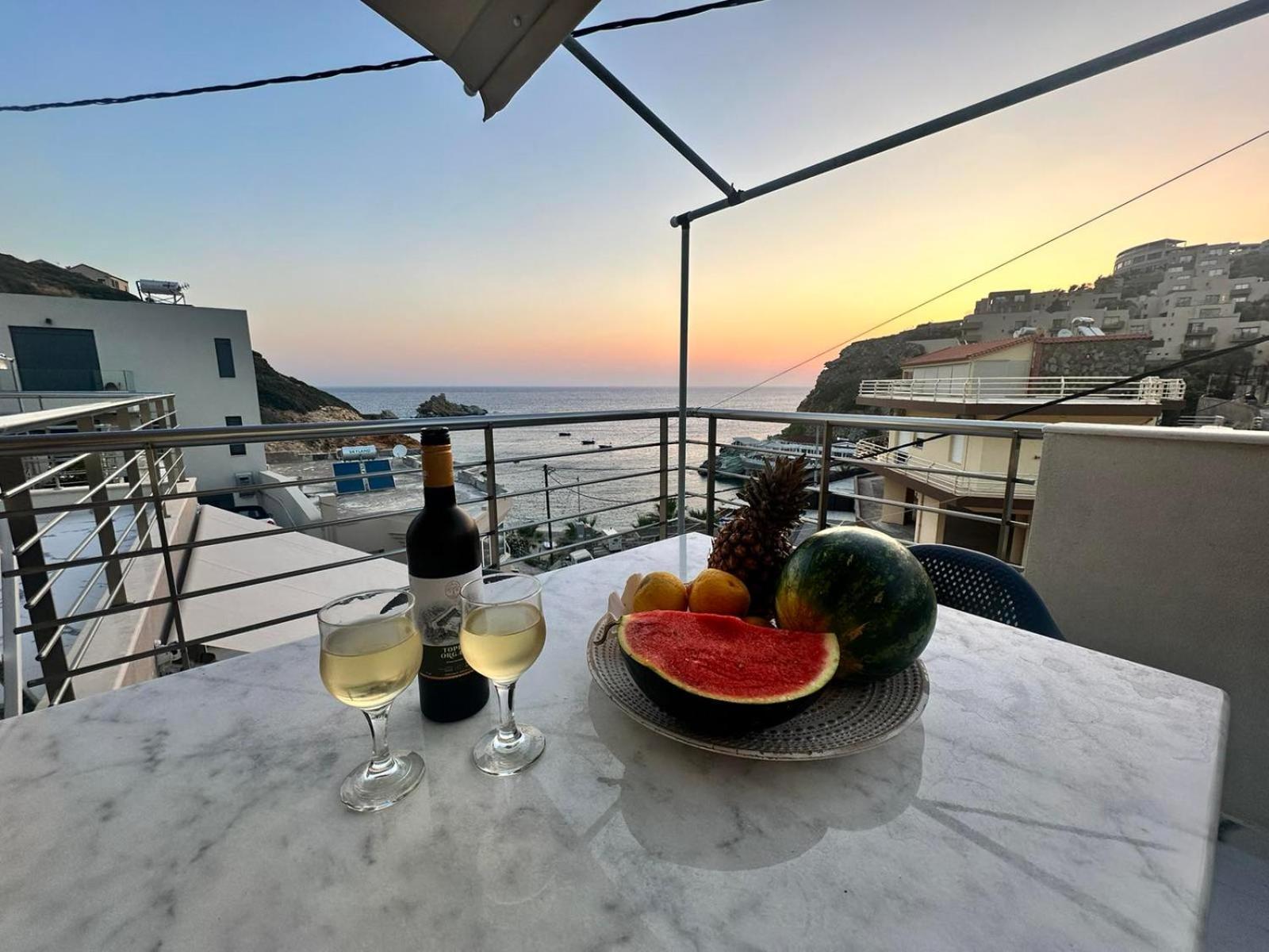 Popis Sea View Apartments Agia Pelagia 외부 사진