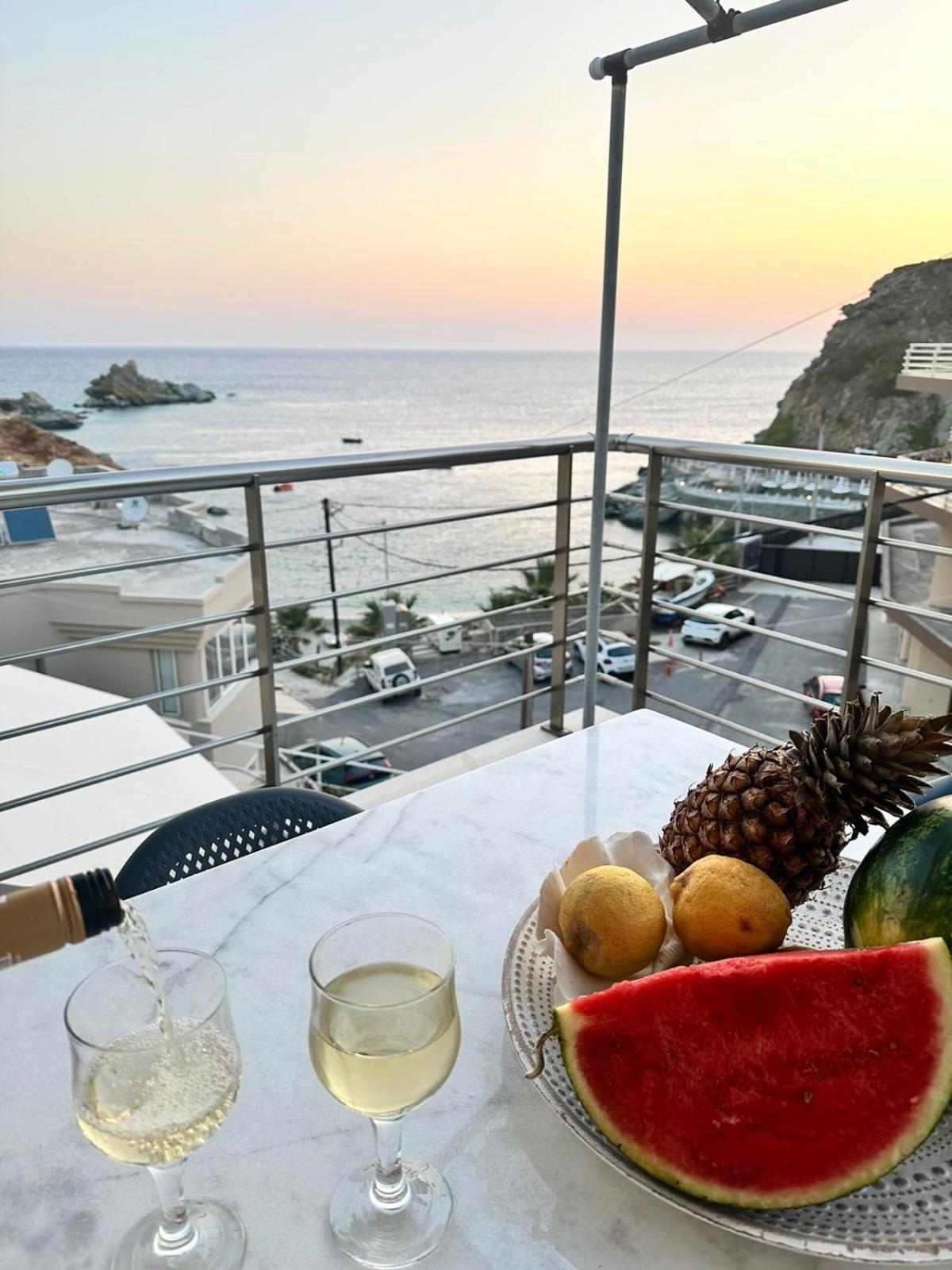 Popis Sea View Apartments Agia Pelagia 외부 사진