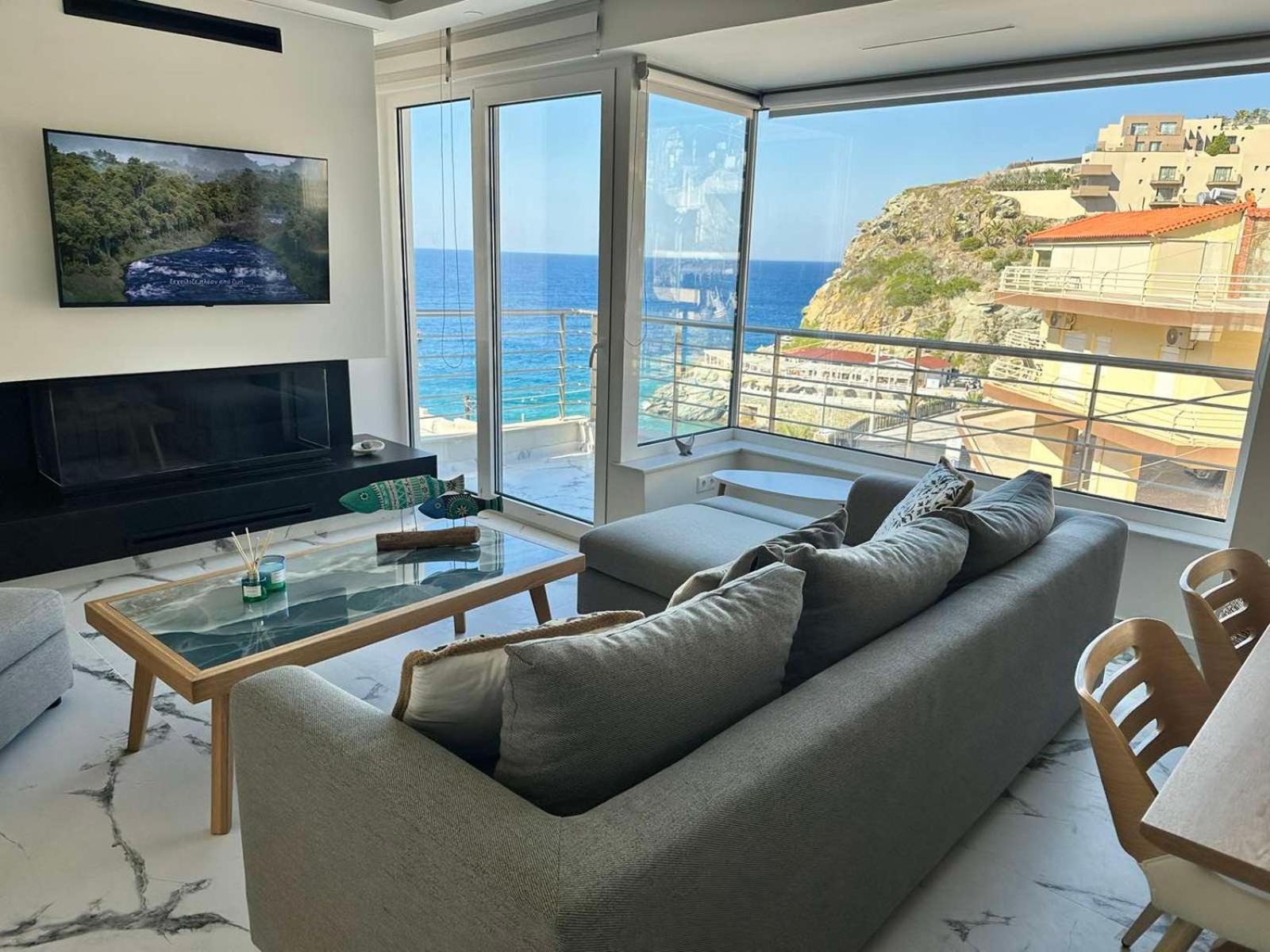 Popis Sea View Apartments Agia Pelagia 외부 사진
