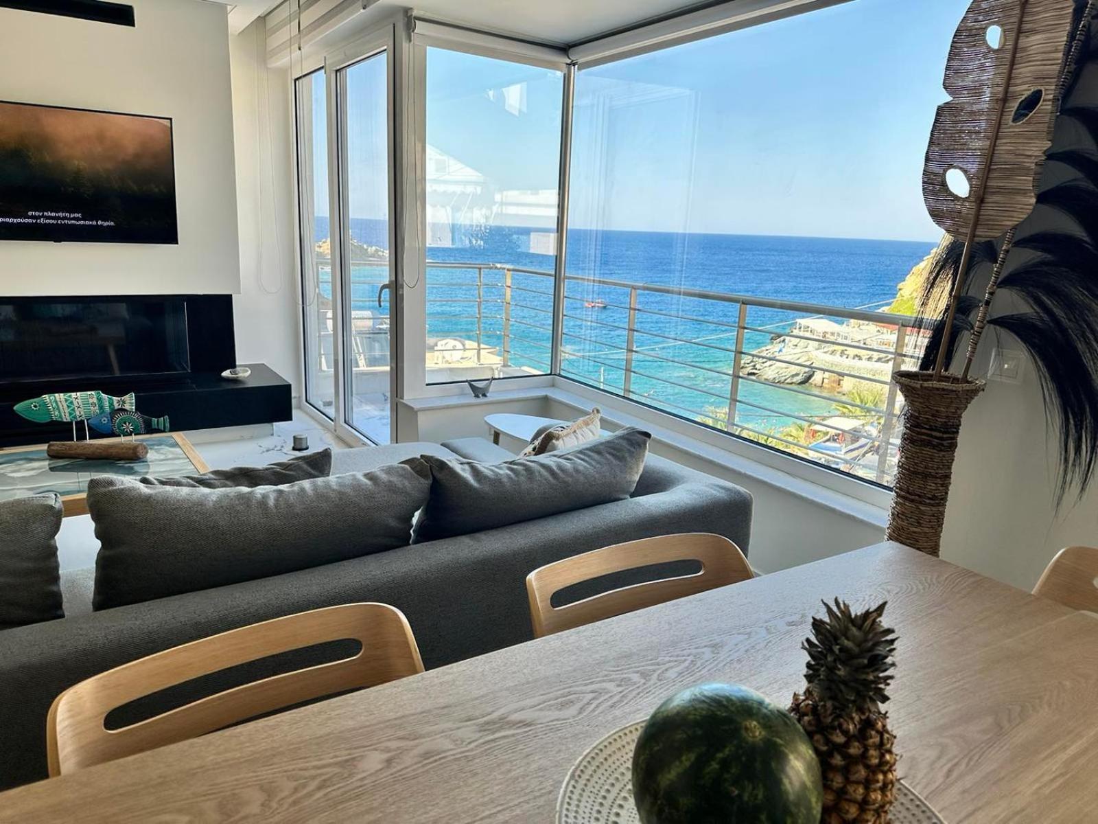 Popis Sea View Apartments Agia Pelagia 외부 사진